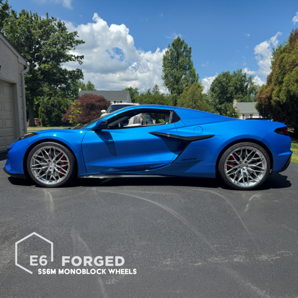 C8 Corvette on E6 Forged SS6M Wheels
