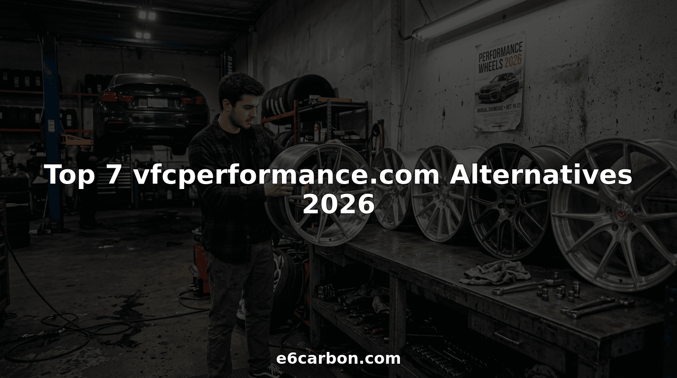 Man comparing luxury performance wheels in garage