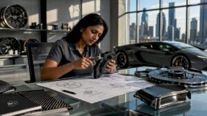 Carbon Fiber Parts Finishing Workflow for Manufacturers