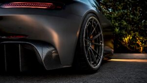 Lexus LC500 Rear Diffuser Design: Dry Carbon Guide